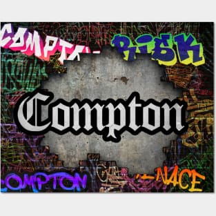 Compton Logo Posters and Art